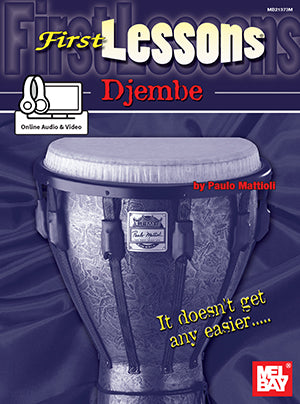 First Lessons Djembe (Book + Online Audio/Video)