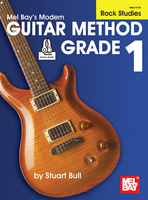 Modern Guitar Method Grade 1, Rock Studies (Book + Online Audio) Media Mel Bay   