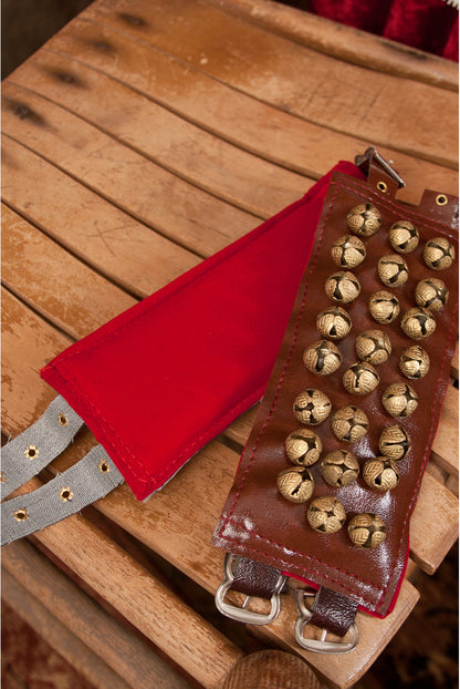 Ankle Bells, 3 Rows with buckles Bells Mid-East   
