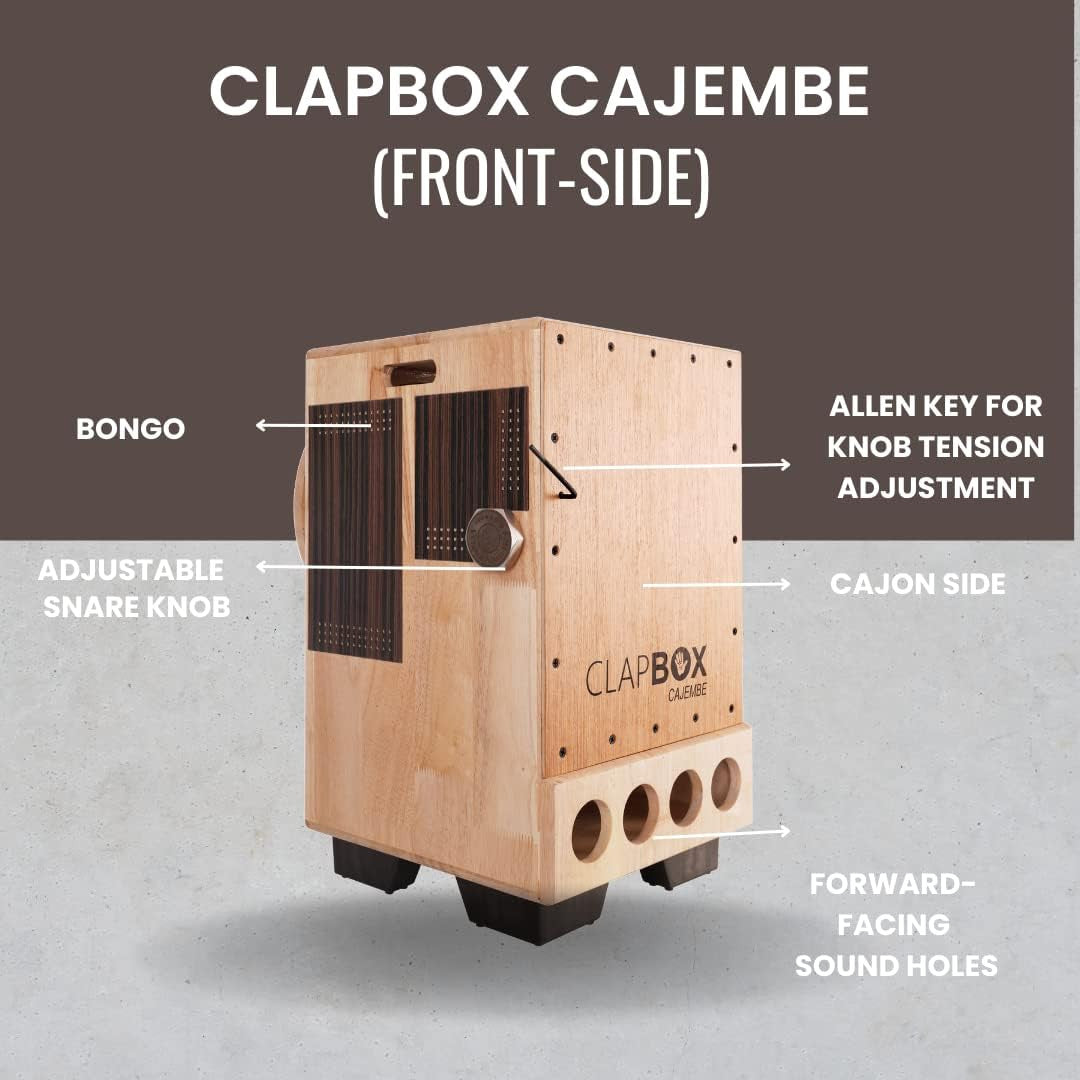 Clapbox Cajon - Cajembe Cajons Clapbox   