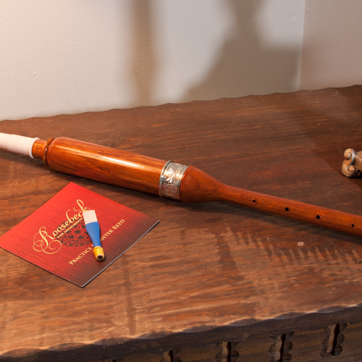Long Practice Chanter, Rosewood Bagpipes Roosebeck   