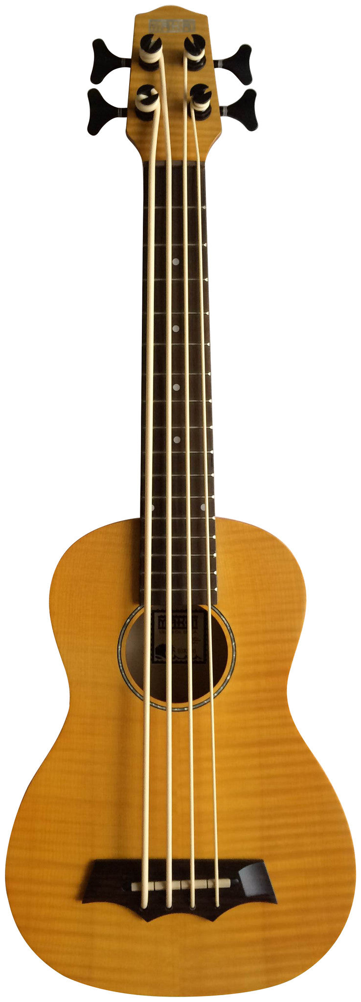 Makai BSK-80 Mahogany Series With Pickup Bass Ukulele With Aquila Strings Ukuleles Makai   