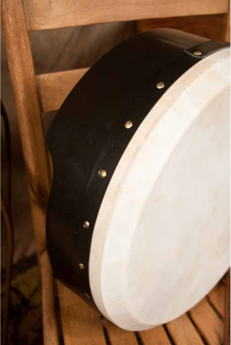 Roosebeck Tunable Ply Bodhran 16-by-5-Inch - Black Bodhrans Roosebeck   