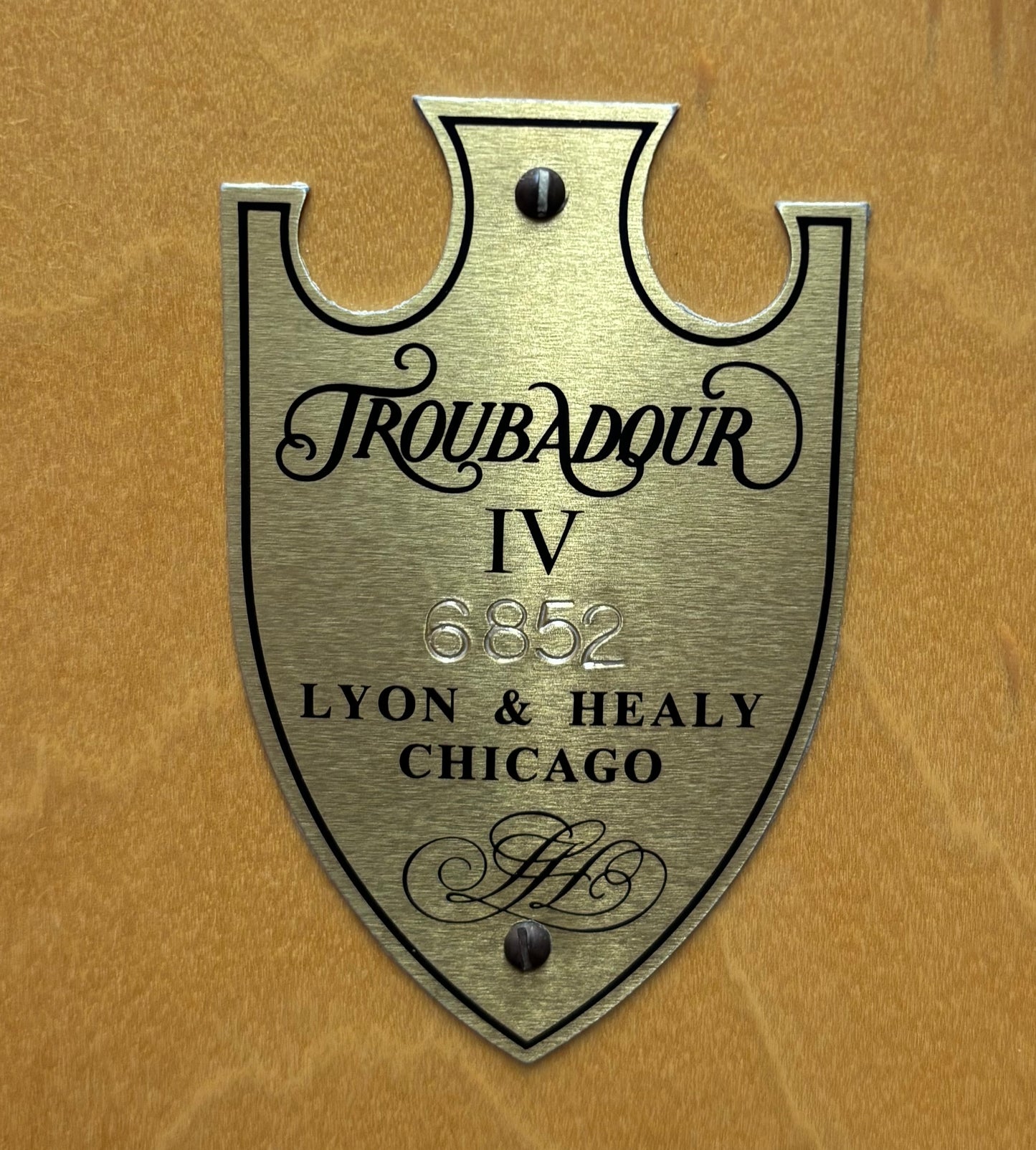 Lyon & Healy Troubadour IV Harp,  Pre-owned