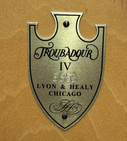 Lyon & Healy Troubadour IV Harp,  Pre-owned