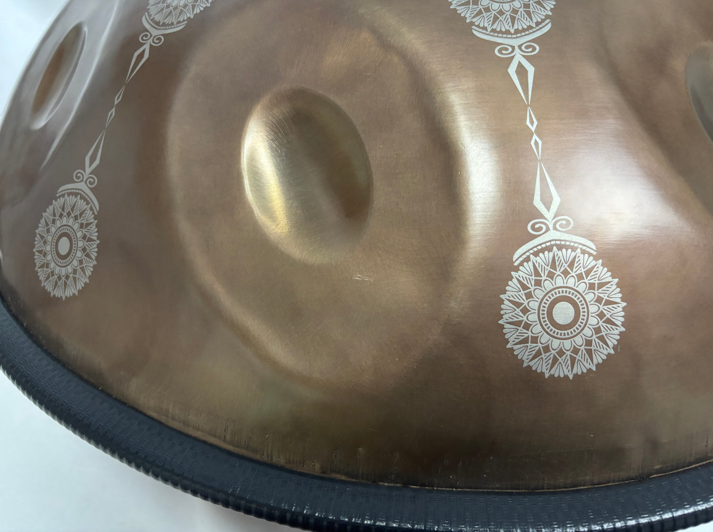 Handpan in "D Celtic Minor" tuning, 9 notes, *Blemished*