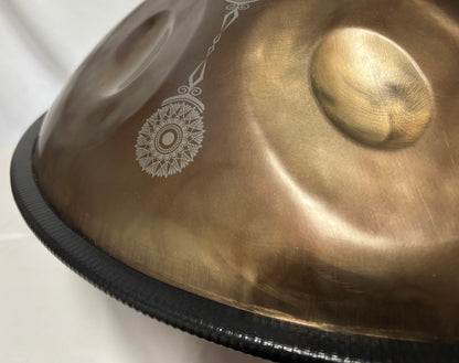 Handpan in "D Kurd" tuning, 10 notes, *Blemished*