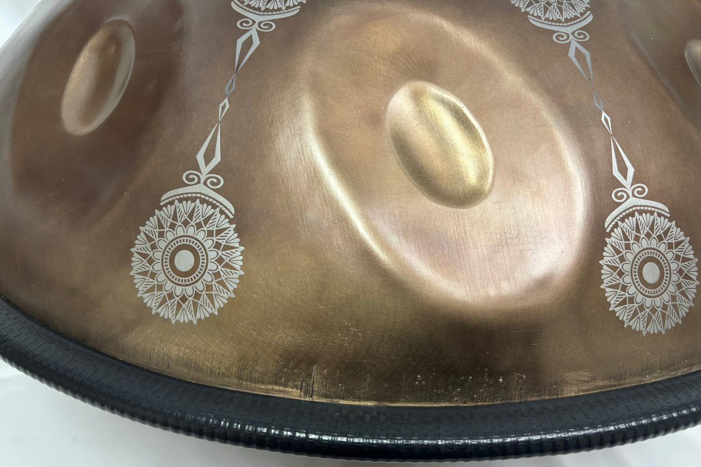 Handpan in "D Celtic Minor" tuning, 9 notes, *Blemished*