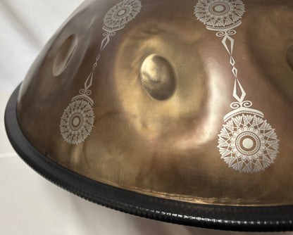 Handpan in "D Kurd" tuning, 10 notes, *Blemished*