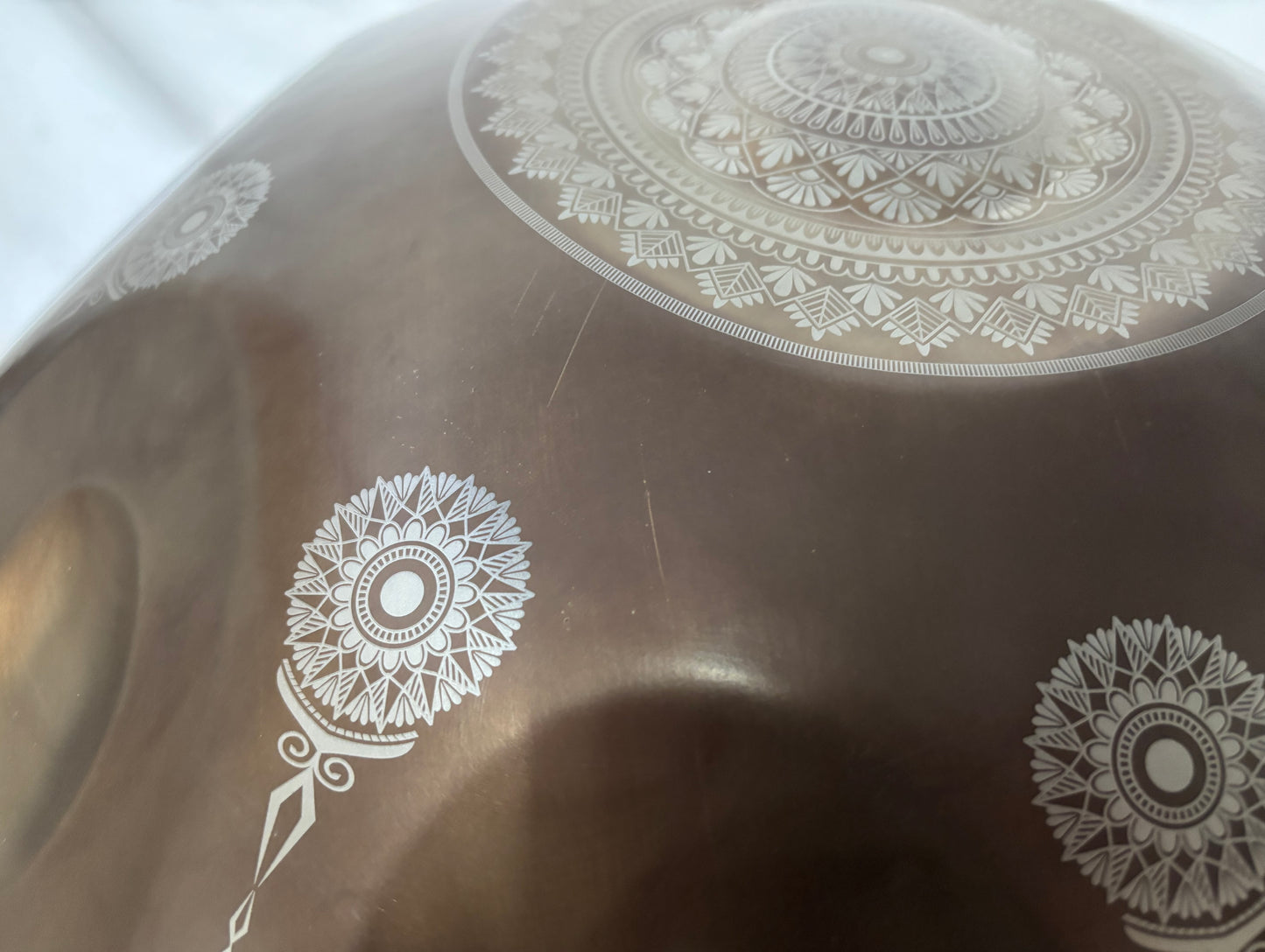 Handpan in "D Kurd" tuning, 10 notes, *Blemished*