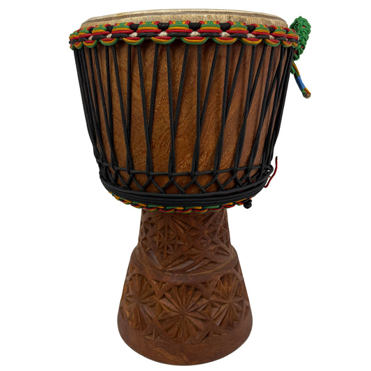 Djembe Drum, Professional, Lenke Wood, Triple Cradles, 14.5" x 24"