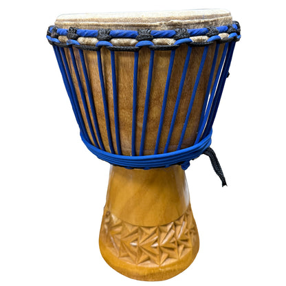 Djembe Drum, 7.5 inch head x 12.5 inches tall, Natural 