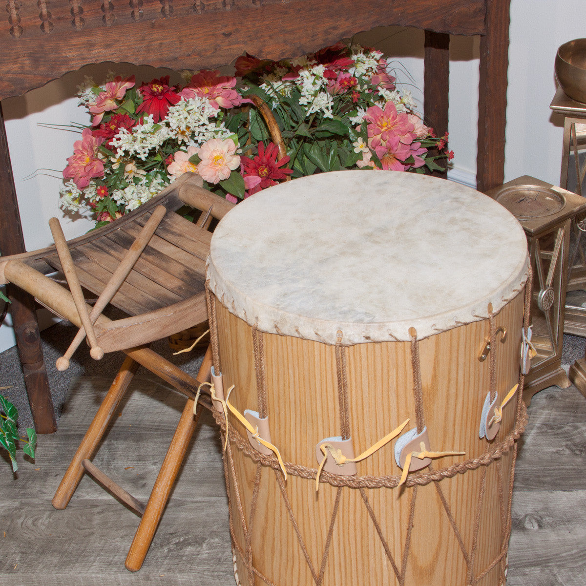 EMS Medieval Drum, 13" x 19" Renaissance Drums Early Music Shop   