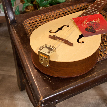 ルーズベック・ワイルドウッド・ダルシマー、ローズウッド、スクロールターン