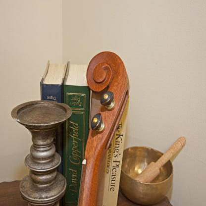 ルーズベック・ワイルドウッド・ダルシマー、ローズウッド、スクロールターン