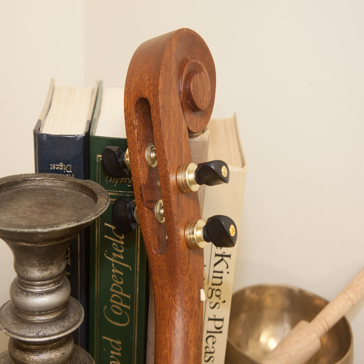 ルーズベック・ワイルドウッド・ダルシマー、ローズウッド、スクロールターン