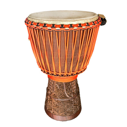 Djembe Drum, Professional, 12 inch head x 23 inches tall