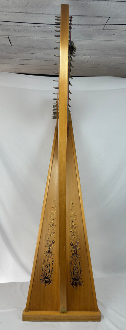 Lyon & Healy Troubadour IV Harp,  Pre-owned