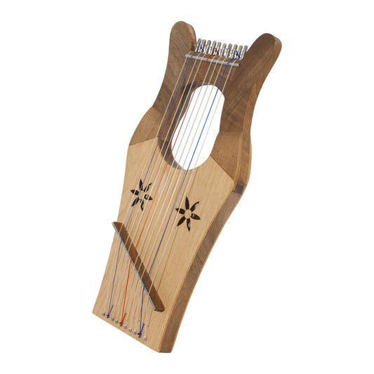 Mid-East Mini Kinnor Harp - Light - Walnut Harps Mid-East   