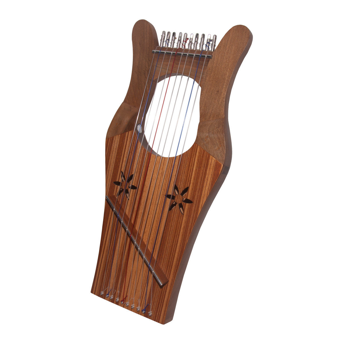 Mini Hap Instrument Mid-East Mini Kinnor Harp - Walnut – Lark in the Morning