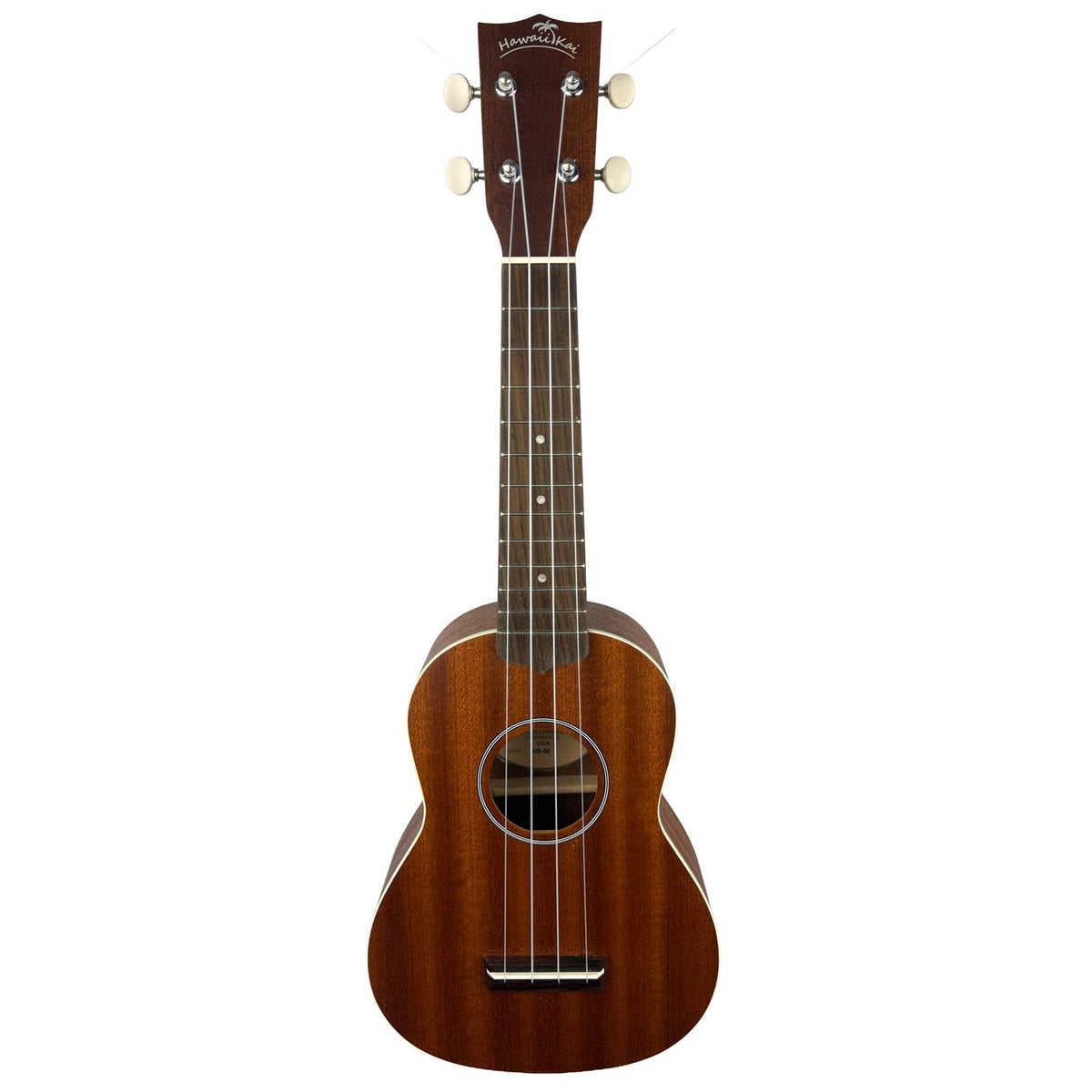 Hawaii Kai HS-50 Mahogany Soprano Ukulele w/ ABS Binding - Lark in  display picture 1