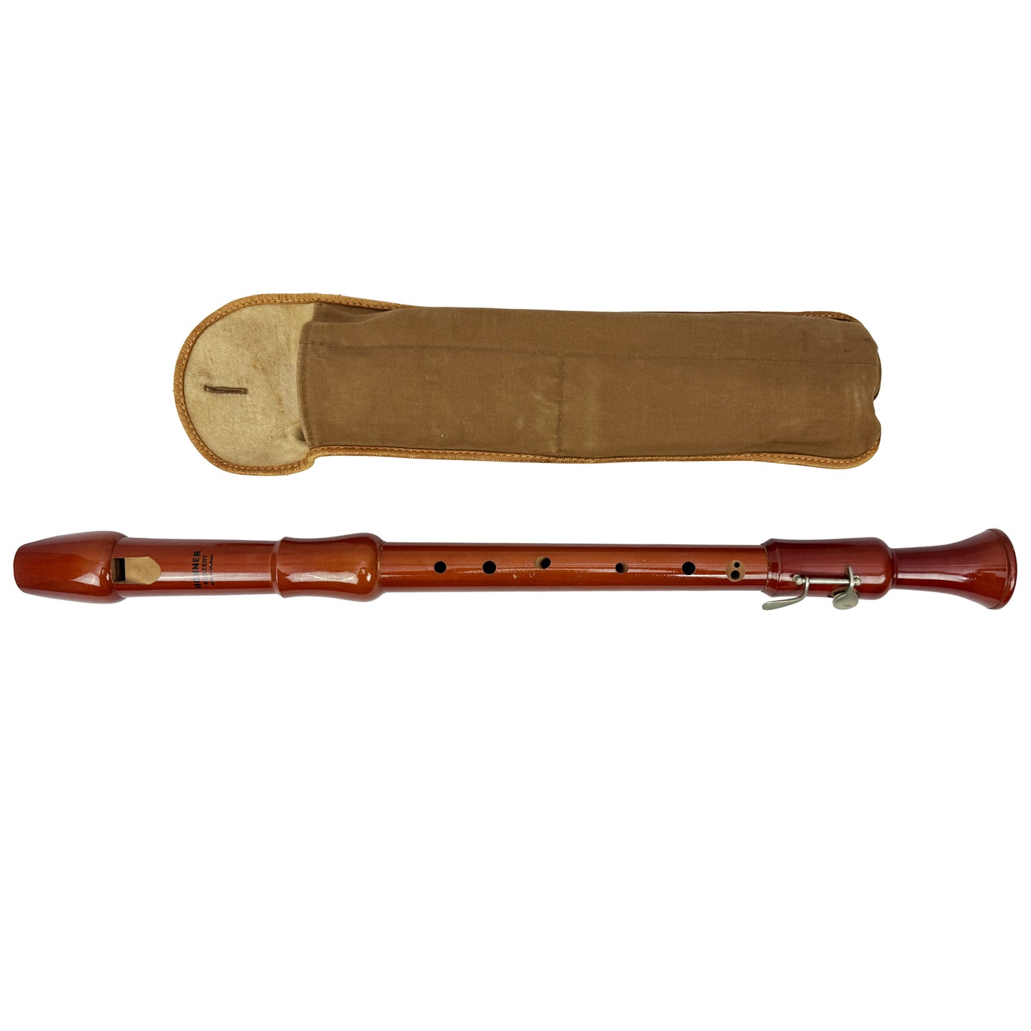 Hohner Wooden Tenor Recorder in C - German Baroque Style