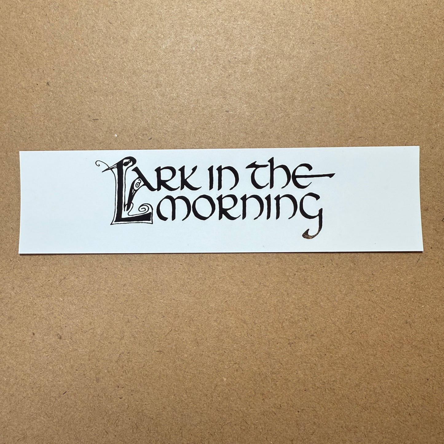 Lark in the Morning Logo Stickers
