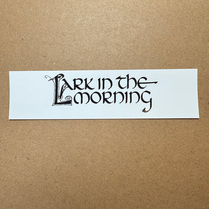 Lark in the Morning Logo Stickers