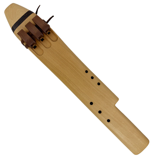 Native American Harmony Triple Flute, Western Red Cedar, F-F-C