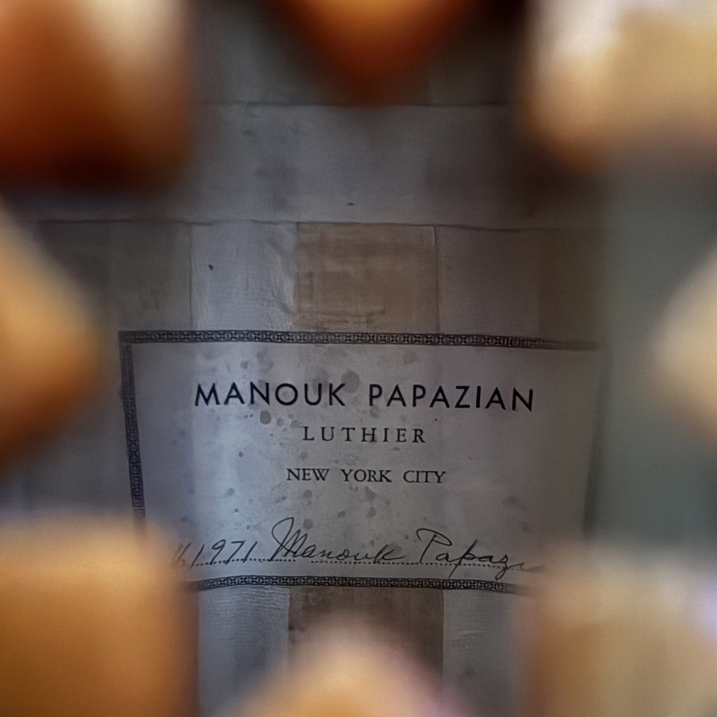 7 course Lute by Manouk Papazian