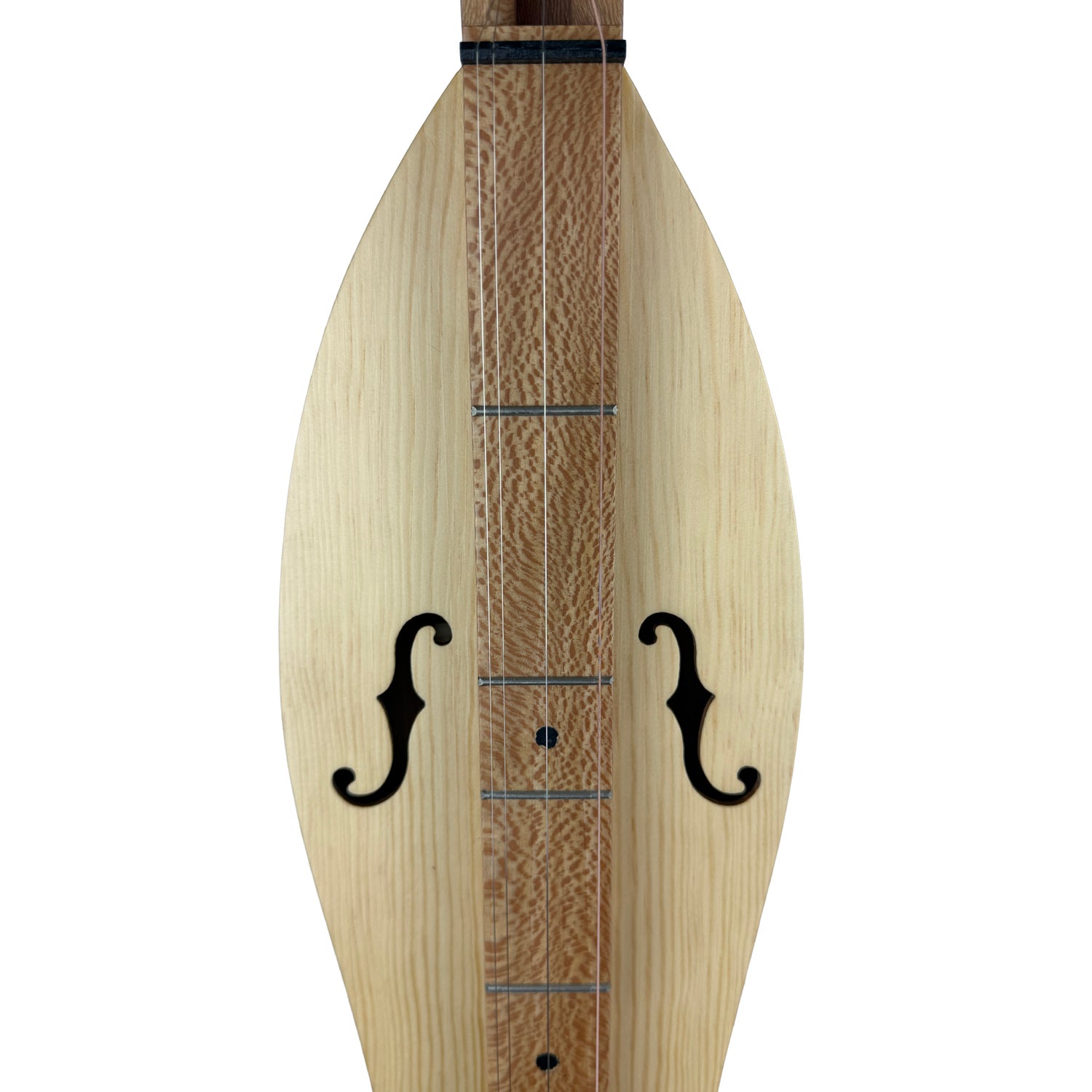 Mountain Dulcimer, 4 Strings, Lacewood with Spruce Top 