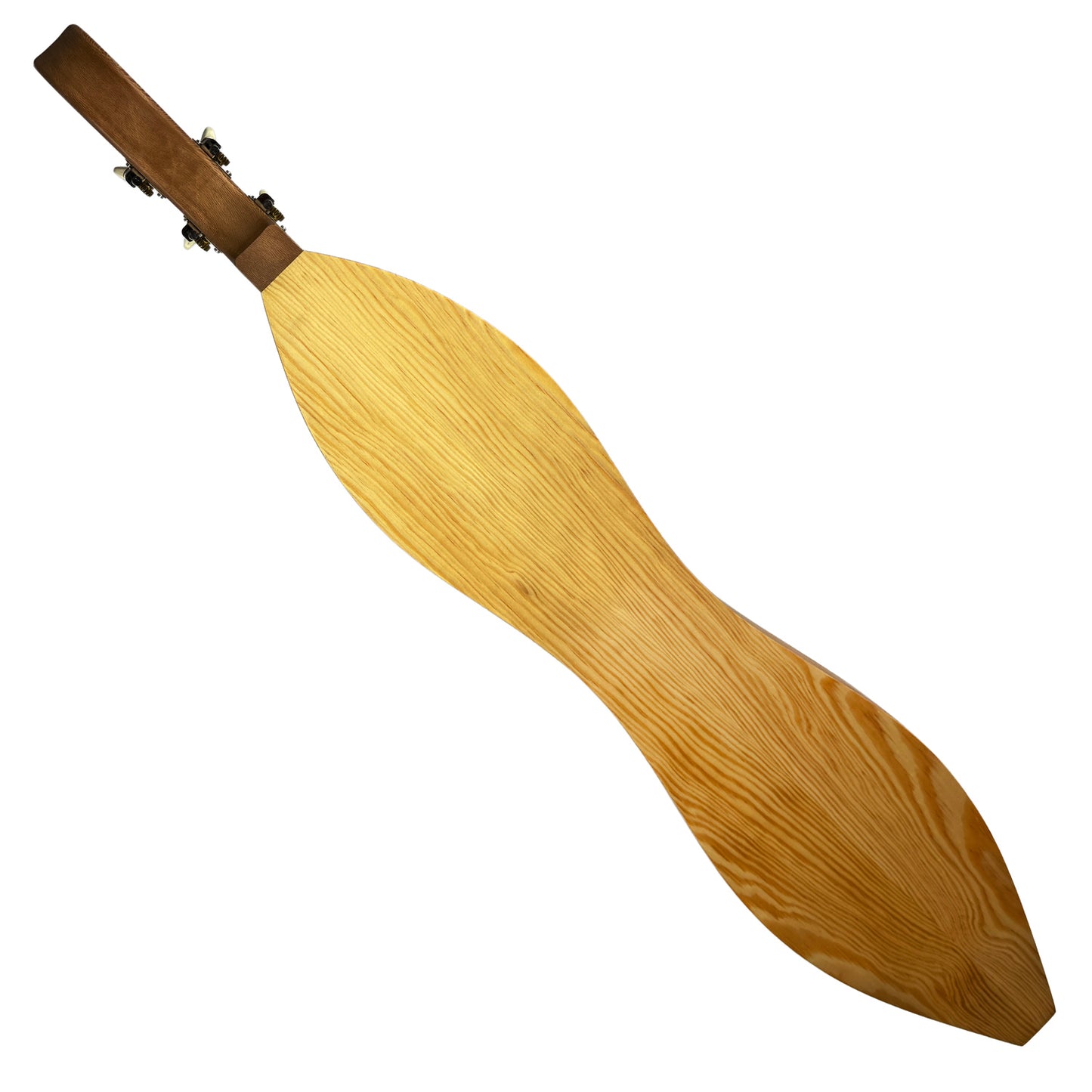 Mountain Dulcimer, 4 Strings, Lacewood with Spruce Top 