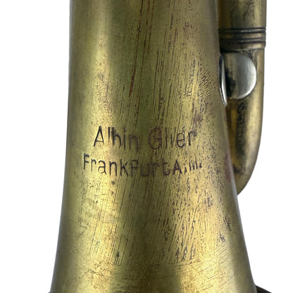 Set of 3 Antique German Fanfare Horns