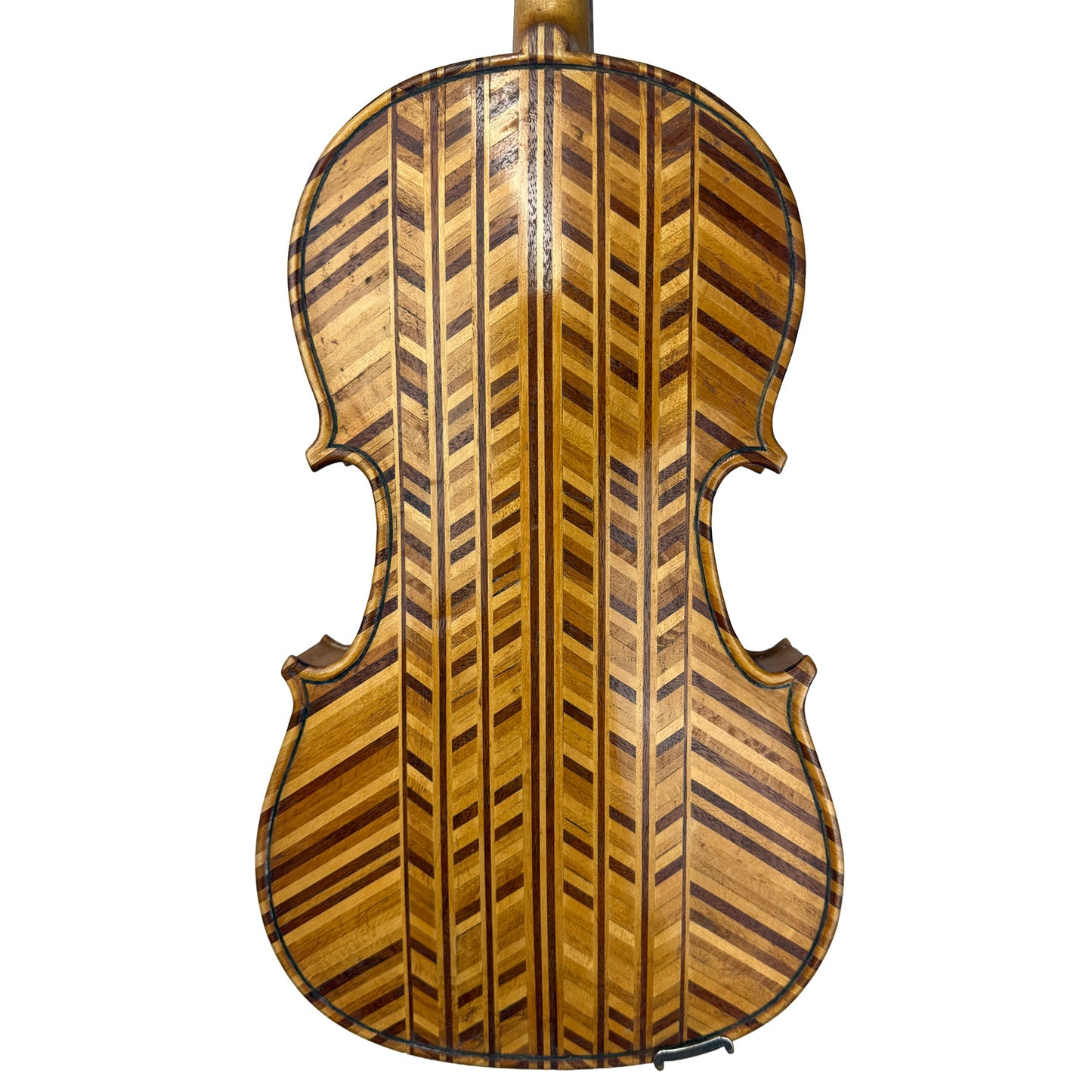 Handmade Matchstick Fiddle by F. Potter 