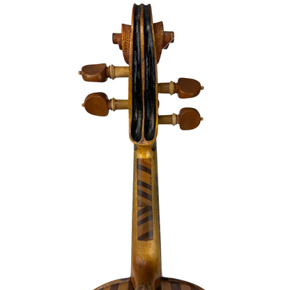 Handmade Matchstick Fiddle by F. Potter 