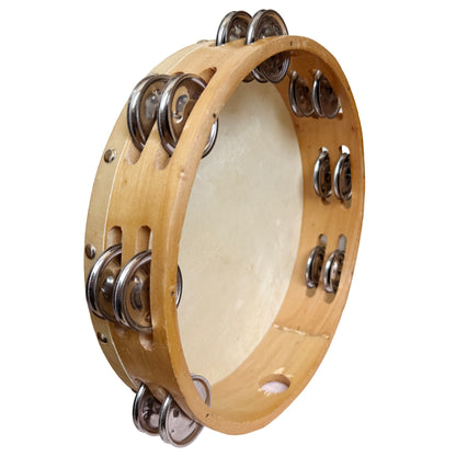 Double-Row 10" Tambourine 