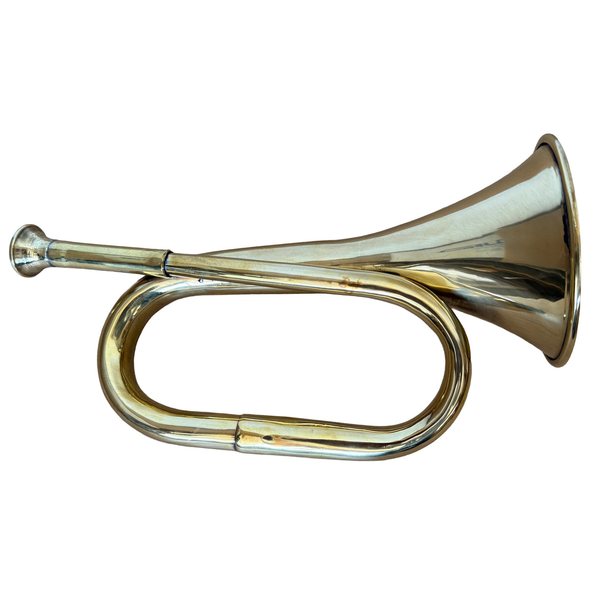 Mini Bugle Mini Bugle | Polished Brass Natural Bugle | Lark in the Morning