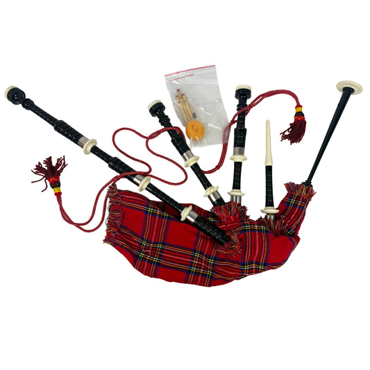 Highland Bagpipes Starter Set, Stained Cocuswood 
