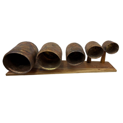 Tin Gongs Large Set 