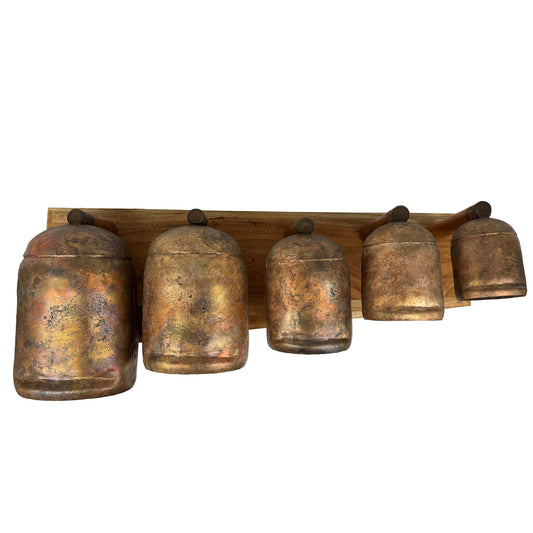 Tin Gongs Large Set 