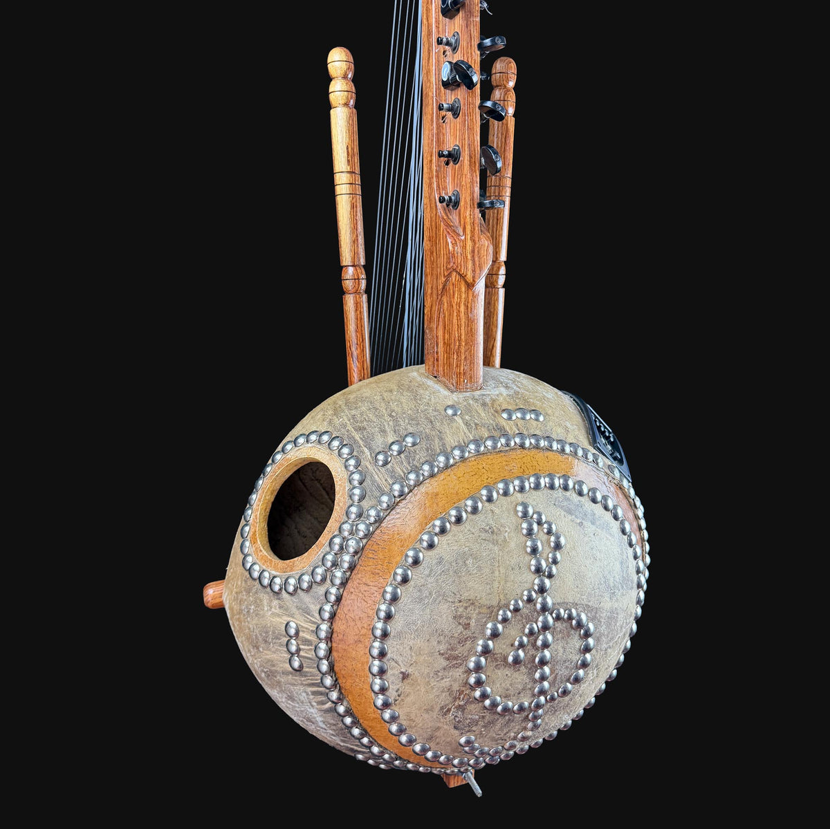 Deluxe Kora, with pickup 