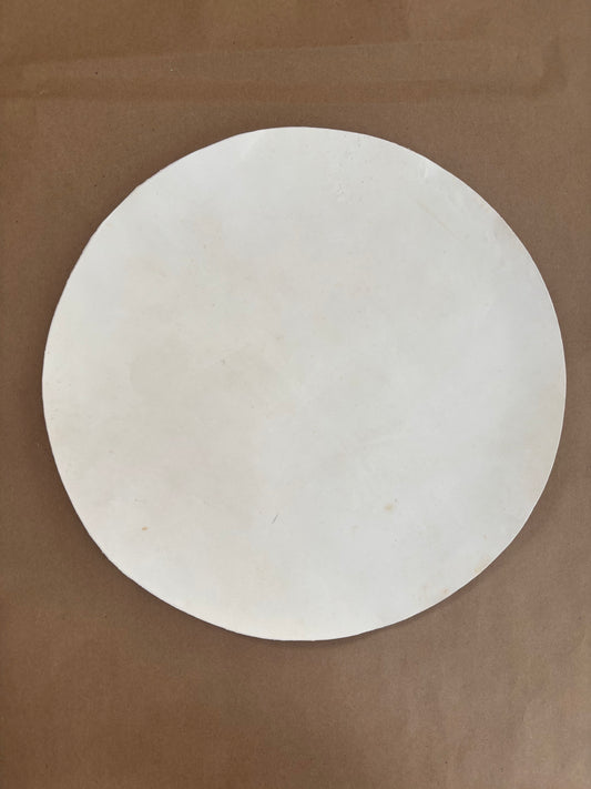 22" Goat Skin, White