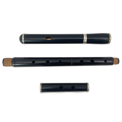 Ebony Keyless Irish Flute With Polymer Headjoint