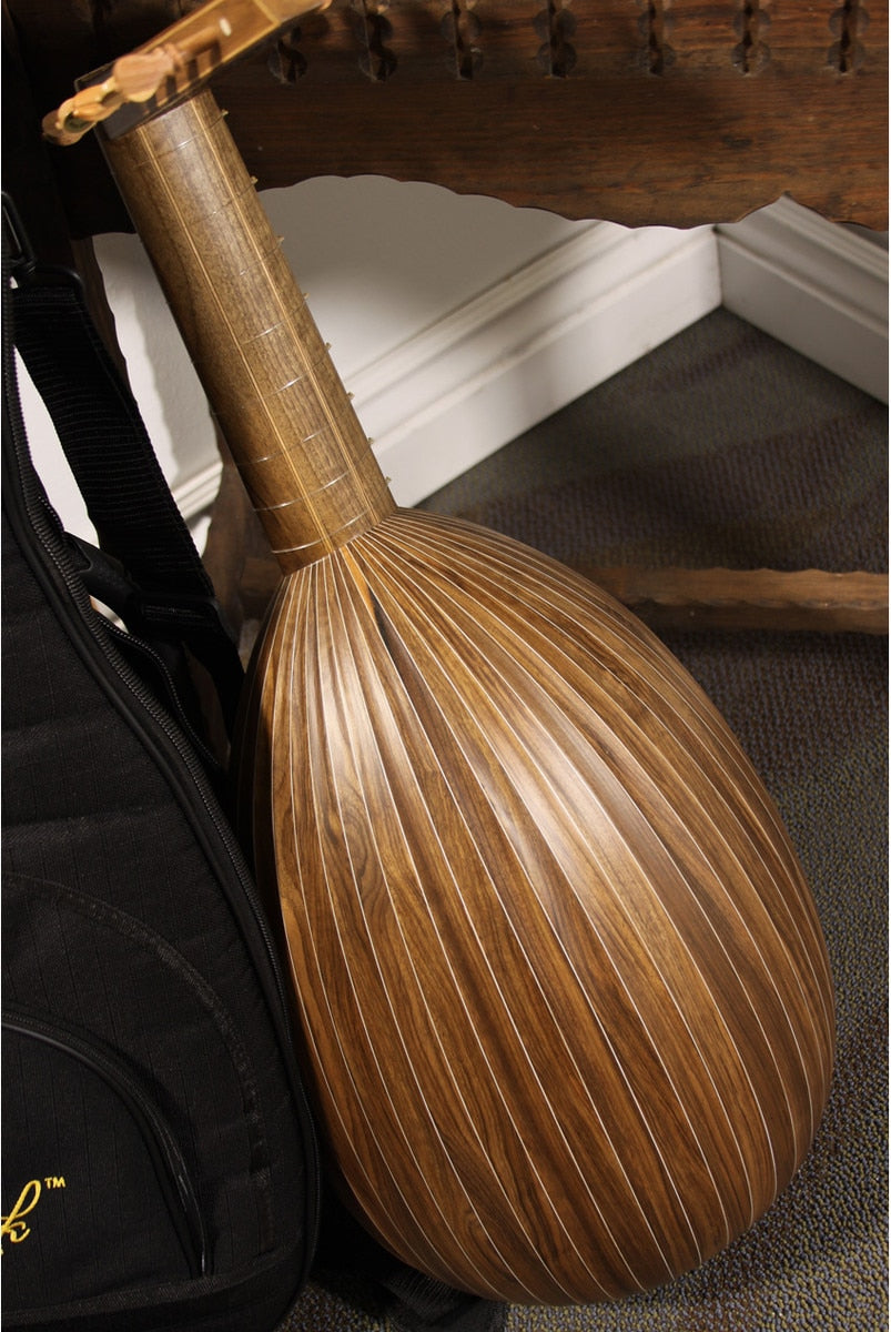 ルーズベック デラックス 6コース リュート ウォルナット