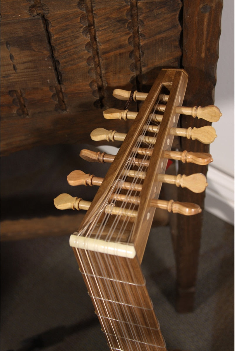 ルーズベック デラックス 6コース リュート ウォルナット