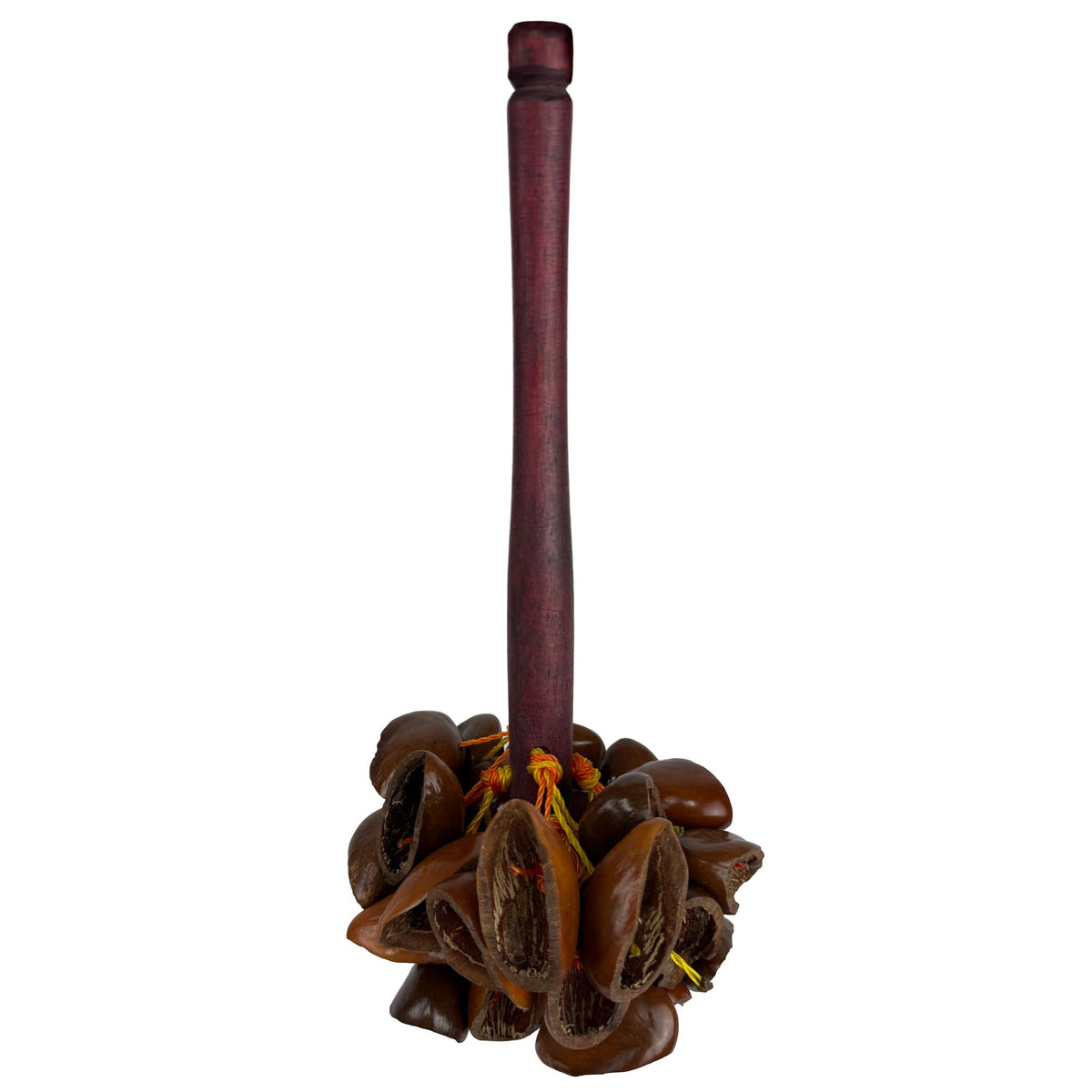 Ekpiri Seed Rattle - Wood Handle