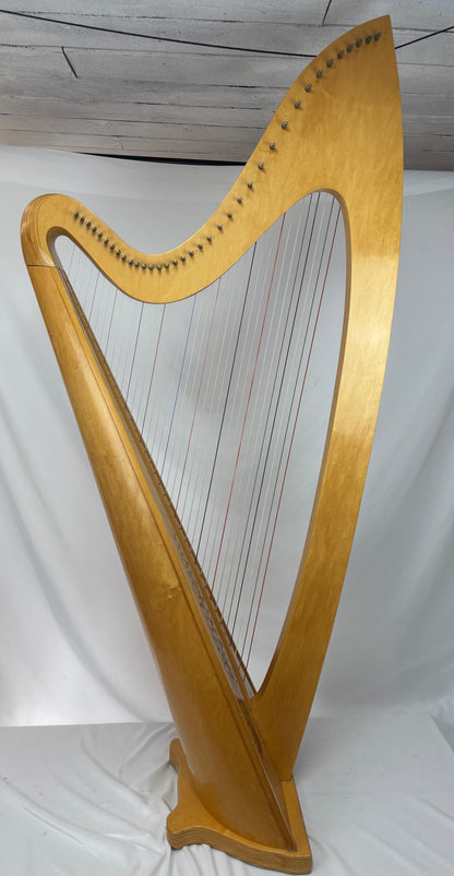 Lyon & Healy Troubadour IV Harp,  Pre-owned