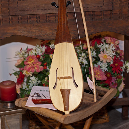 Roosebeck Rebec w/Padded Gig Bag
