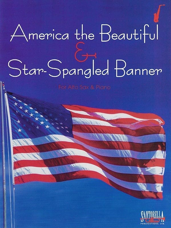 Star-Spangled Banner & America the Beautiful for Alto Sax and Piano 