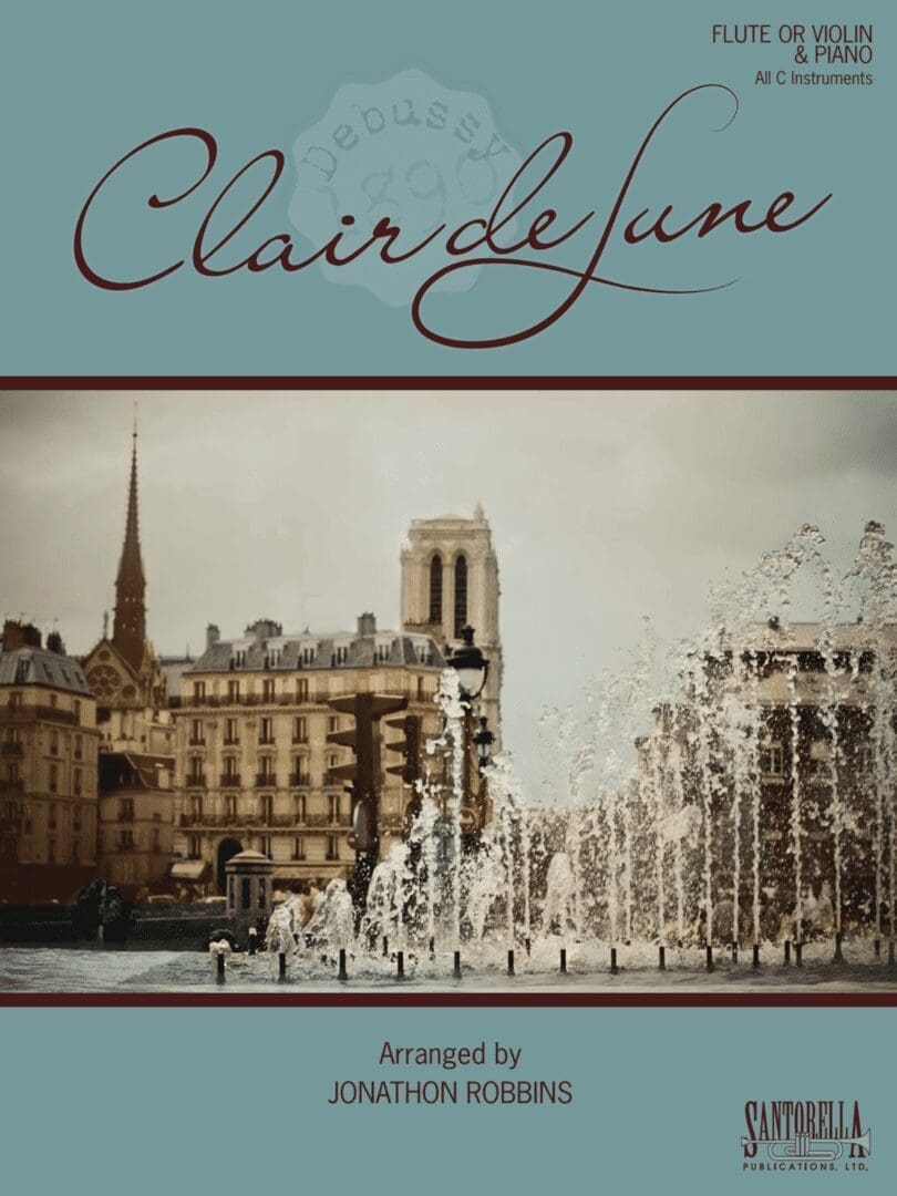 Debussy's Clair de Lune for Flute or Violin & Piano 